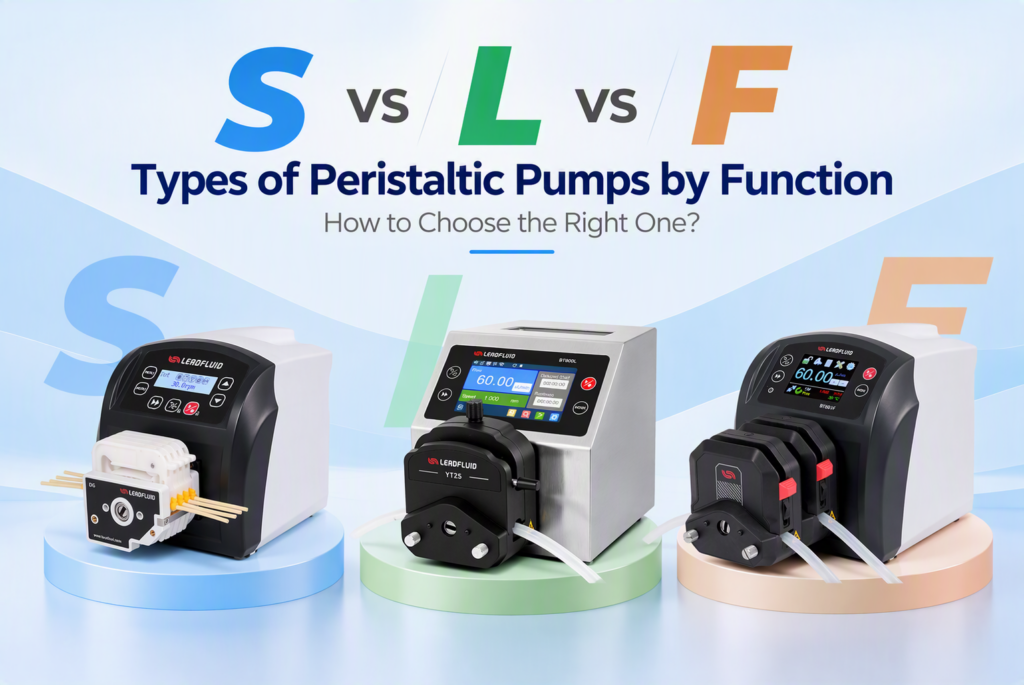 Types of Peristaltic Pumps by Function: How to Choose the Right One?