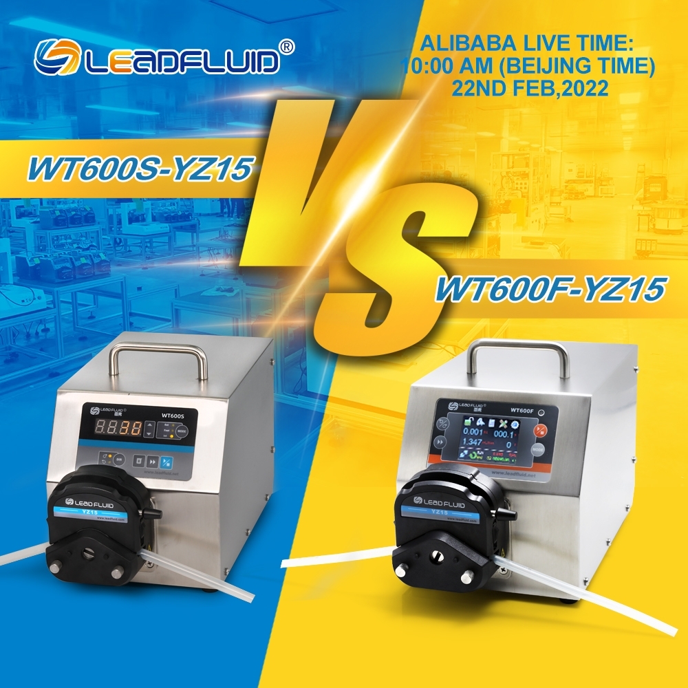 Lead Fluid peristaltic pump